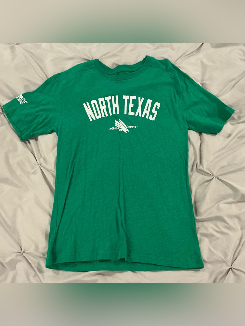 EUC - Men’s North Texas Green University Tee Shirt - Size MED